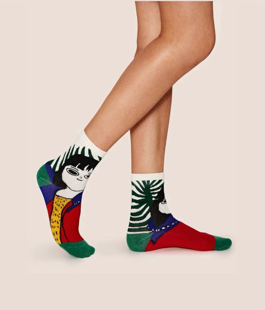 Tropical Girl Fever Ankle Socks