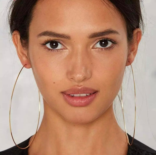 Caribbean Queen Extra Large Hoop Earrings