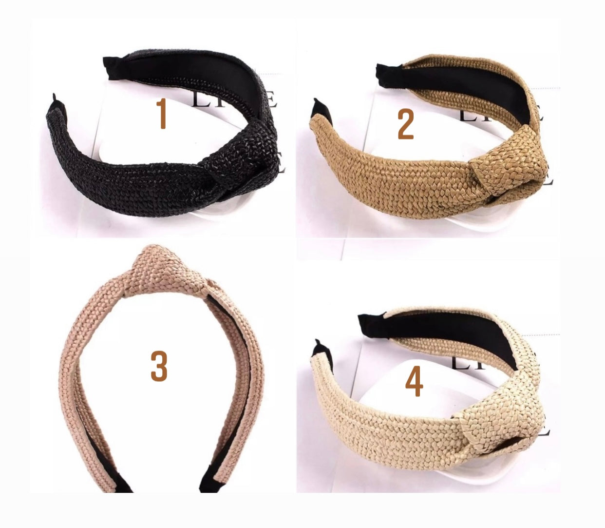 Baja Handmade Straw Headband