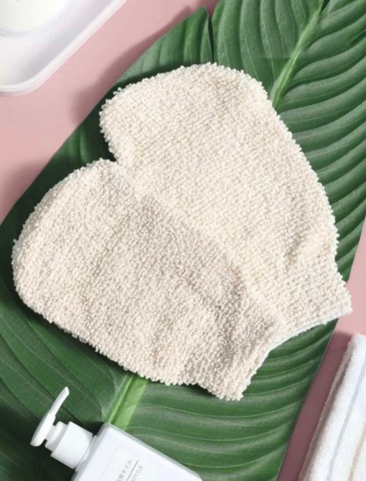 Natural Bamboo Exfoliating Gloves