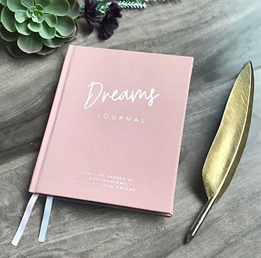 Dream Journal in Blush Pink