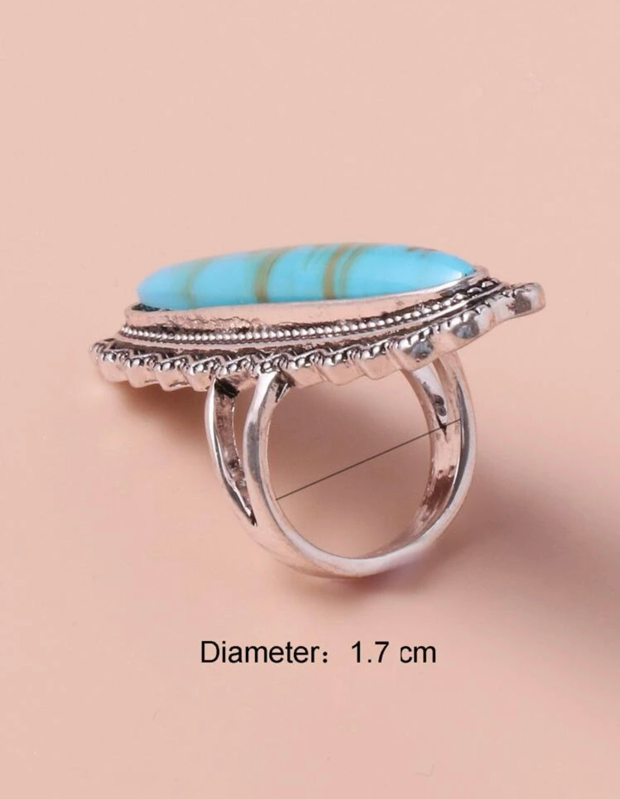 Turquoise Oversized Ring