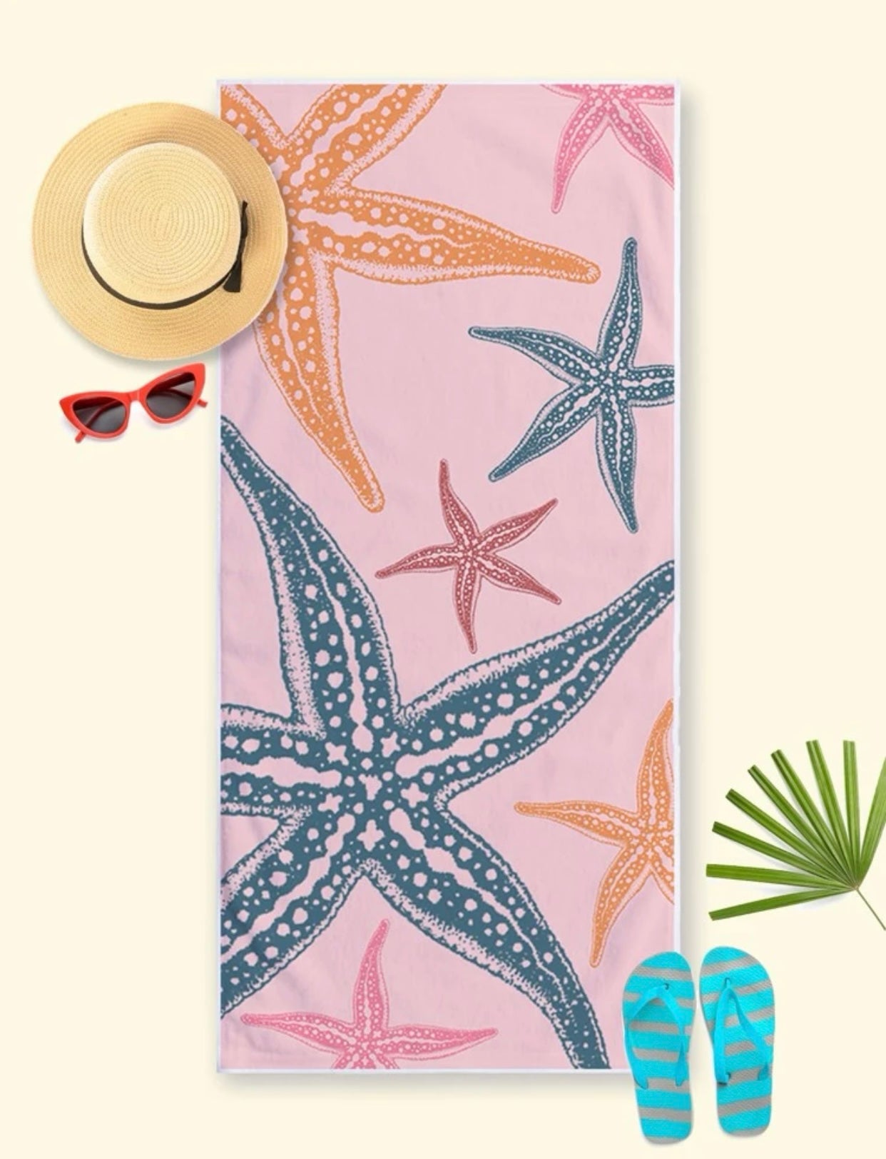 Starfish Quick Drying Beach Towel