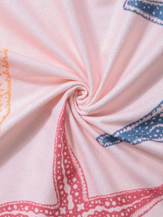 Starfish Quick Drying Beach Towel