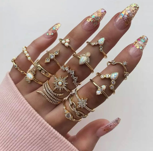 Seychelles Ring Set
