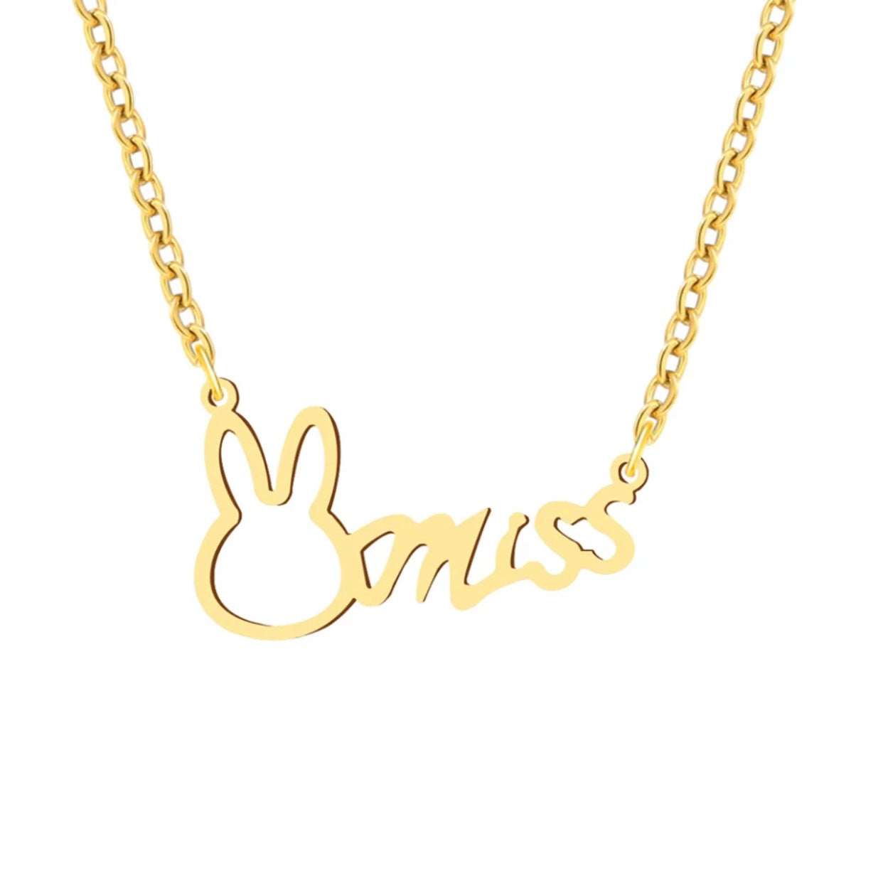 Bad Bunny Stainless Steel Necklace