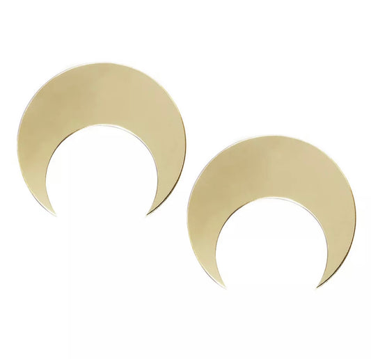 Moon Babe Large Stud Earrings