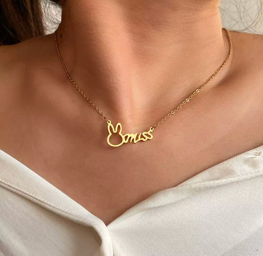 Bad Bunny Stainless Steel Necklace