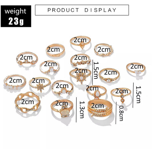 Seychelles Ring Set