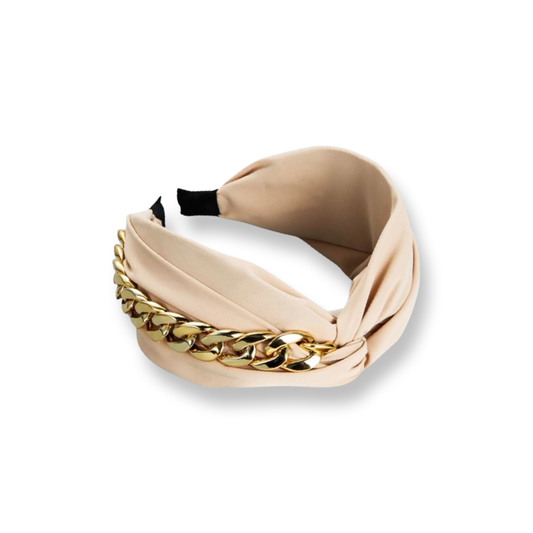 Nude Chain Headband