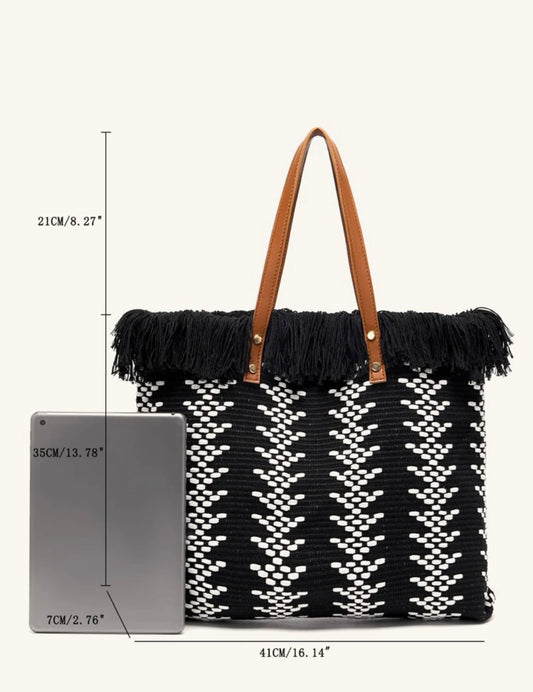 Aztec Pattern Tote