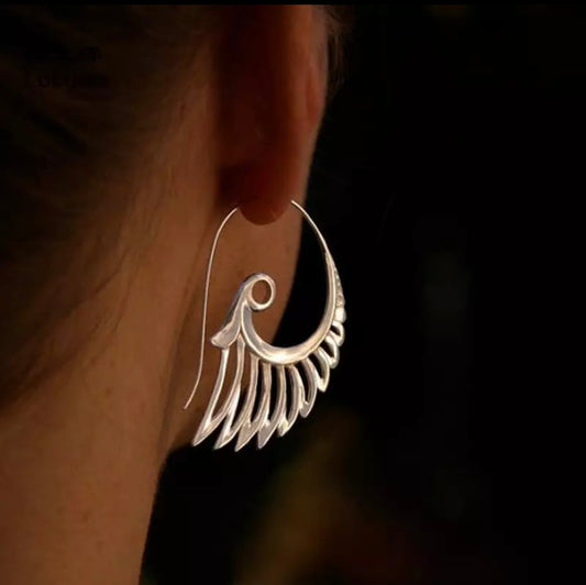 Hawk Indian Warrior Earrings
